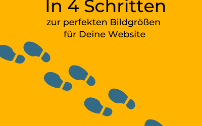 In 4 Schritten zur perfekten Bildgröße für Deine Website