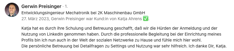 Bewertung Kunde der Social Media Agentur Oldenburg Bewertung Kunde der Social Media Agentur Oldenburg